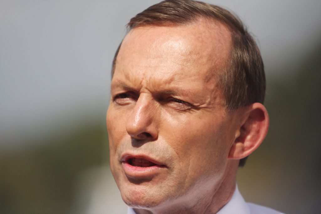 Prime Minister Tony Abbott.